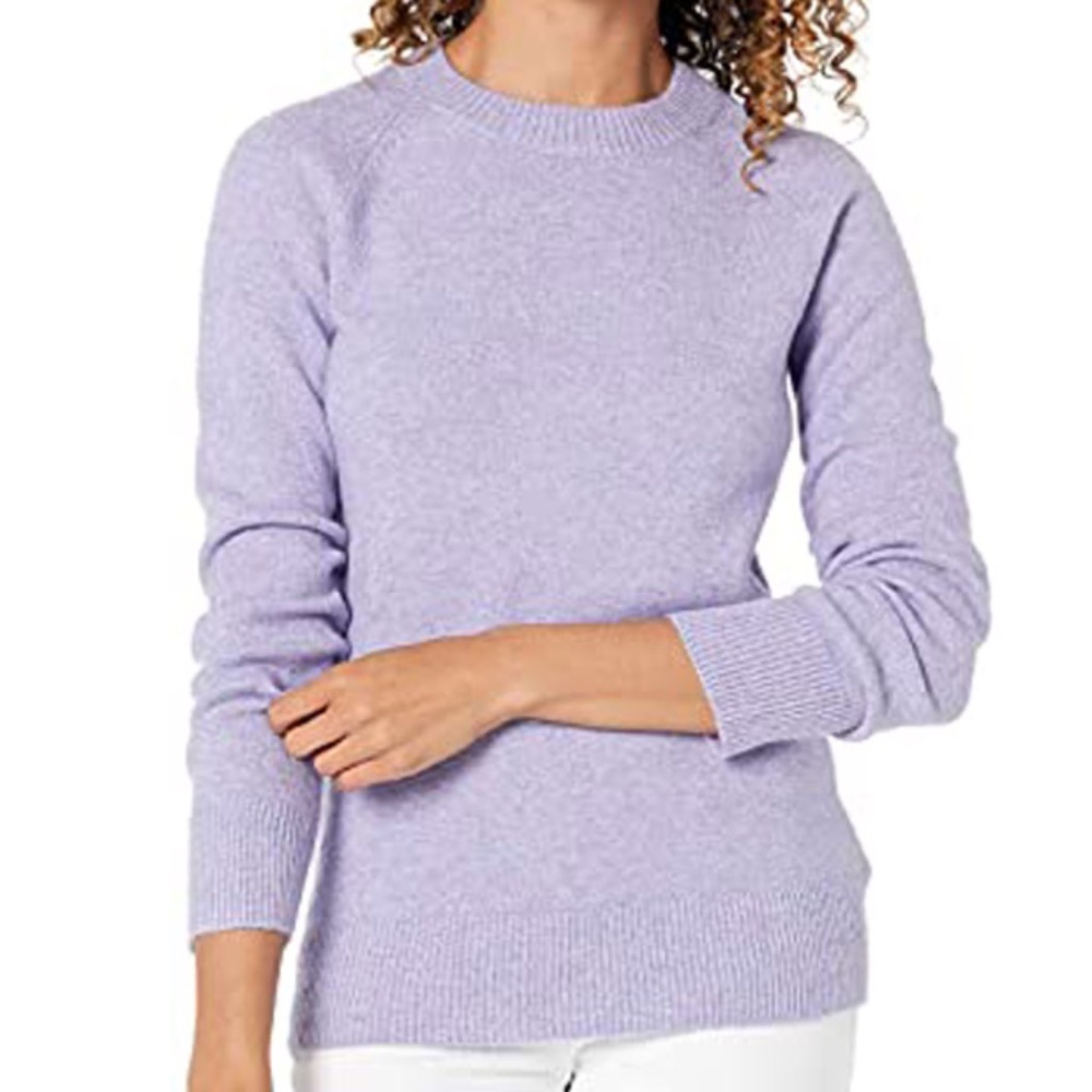 NEW: Ultrasoft Mauve Crewneck Knit Sweater